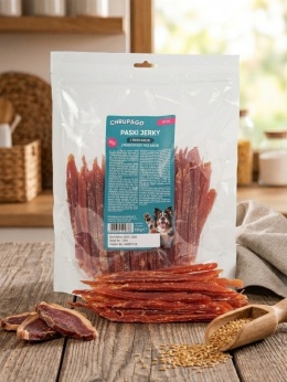 Paski jerky z piersią kaczki-500g